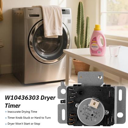 Imagem de Timer Osyyhe W10436303 compatível com secador de hidromassagem