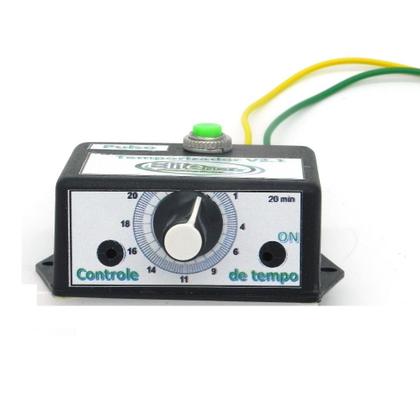 Imagem de Timer Temporizador Analógico 20 Min Programável Liga Desliga  rele automatico motor bomba lampada