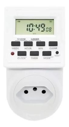 Imagem de Timer Temporizador Digital 20 Programas Liga Desliga Bivolt