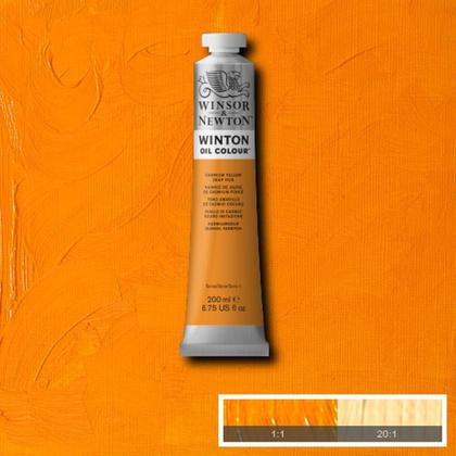 Imagem de Tinta A Óleo Winton 200ml 115 S1 Cadmium Yellow Deep Hue