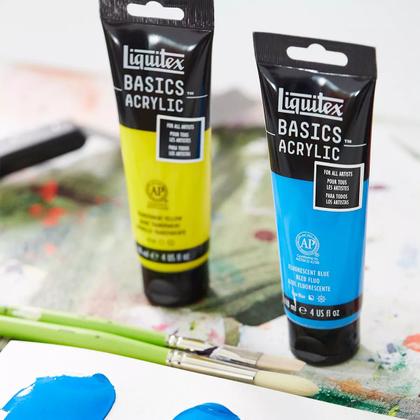 Imagem de Tinta Acrílica 118ml Liquitex Basics 985 Fluorescent Green