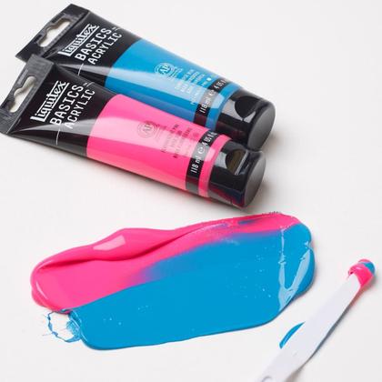 Imagem de Tinta Acrílica 118ml Liquitex Basics 985 Fluorescent Green