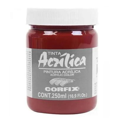 Imagem de Tinta Acrílica 250ml G2 113 Vermelho Oxido Corfix