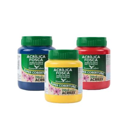 Imagem de Tinta Acrílica Acrilex Fosca 250ml Escolha a Cor