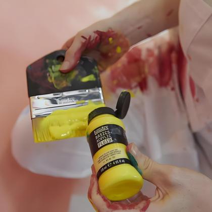 Imagem de Tinta Acrilica Basics Fluid Fluorescent 118ml Liquitex Escolha a Cor