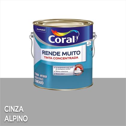 Imagem de Tinta Acrílica Coral Rende Muito Standard Fosco 3,2 Litros