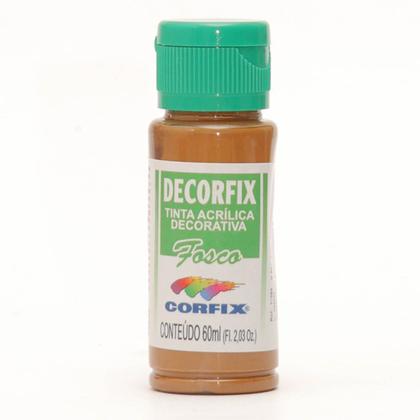 Imagem de Tinta Acrílica Decorfix Fosca Corfix 60ml Cor Castanho Claro 352