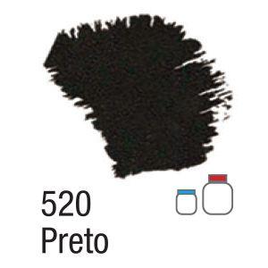 Imagem de Tinta acrílica fosca Acrilex preto 520 37ml