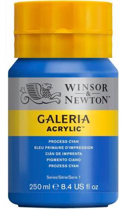 Imagem de Tinta Acrílica Galeria Winsor Newton 250ml 535 Process Cyan