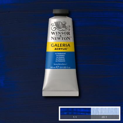 Imagem de Tinta Acrílica Galeria Winsor & Newton 60ml 660 Ultramarine