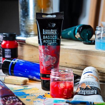 Imagem de Tinta Acrílica Grey Neutral Value5 Liquitex Basics 118ml 599