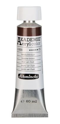 Imagem de Tinta Acrílica Importada Schmincke 60ml 668 Vandyke Brown