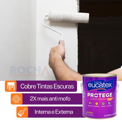 Imagem de Tinta Acrilica Lavavel Protege Sem Cheiro - 3,6L Eucatex