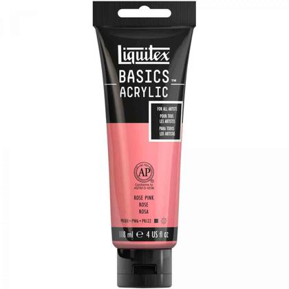 Imagem de Tinta Acrílica Liquitex Basics 048 Rose Pink 118Ml