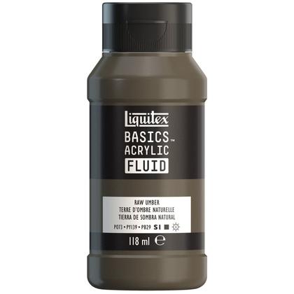 Imagem de Tinta Acrílica Liquitex Basics Fluid 118ml Raw Umber