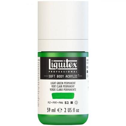 Imagem de Tinta Acrílica Liquitex Soft Body 59ml Light Green Permanent