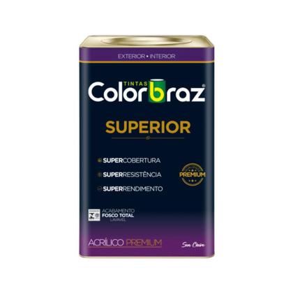 Imagem de Tinta Acrílica Premium Superior Colorbraz 18 Litros - Gelo