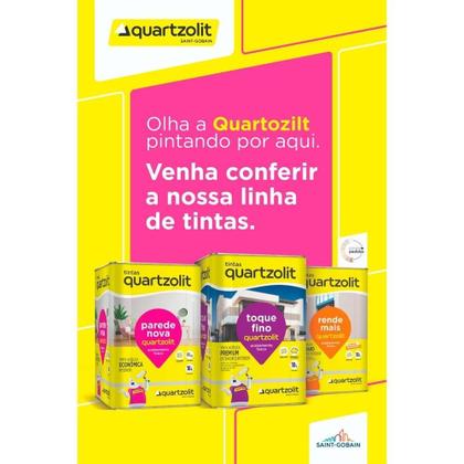 Imagem de Tinta Acrílica Quartzolit Parede Nova Econômica Branco Gelo 18 Litros