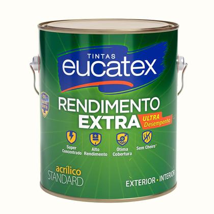 Imagem de Tinta acrílica rendimento extra pave de chocolate fosco premium 3,6lt