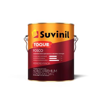 Imagem de Tinta Acrílica Toque Fosco Select Algodão Egípcio 3,6L Suvinil 