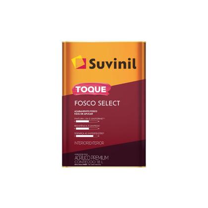 Imagem de Tinta Acrílica Toque Fosco Select Branco Neve 18L Suvinil