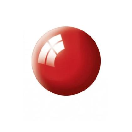Imagem de Tinta Acrílica Vermelho Fogo Aqua Color Brilhante 18 ml Revell 36131