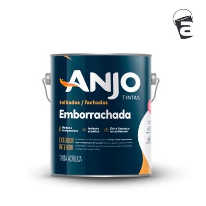 Imagem de Tinta anjo emborrachada impermeavel antimofo branca 3,6l