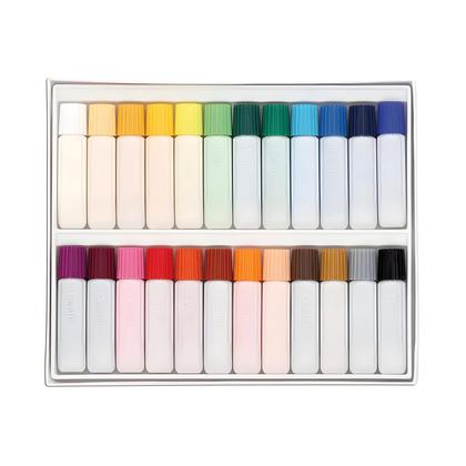 Imagem de Tinta Aquarela Pentel em Tubo Estojo com 24 Cores