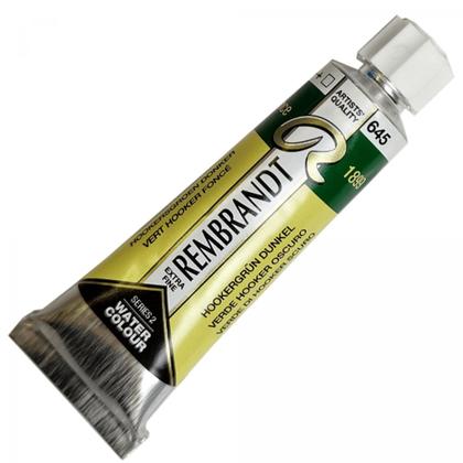 Imagem de Tinta Aquarela Rembrandt 10 ml 645 Hooker Green Deep S.2