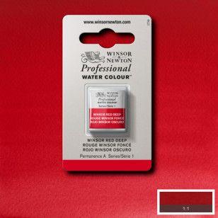 Imagem de Tinta Aquarela Winsor & Newton Profissional Pastilha S1 725 Winsor Red Deep