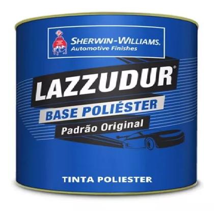 Imagem de Tinta automotiva poliester preto 900ml Lazzuril