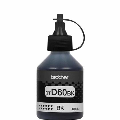 Imagem de Tinta Brother BTD60BK BT-D60 Preto  MFC-T810W MFC-T4500DW MFC-T910DW HL-T4000DW  Original 108ml