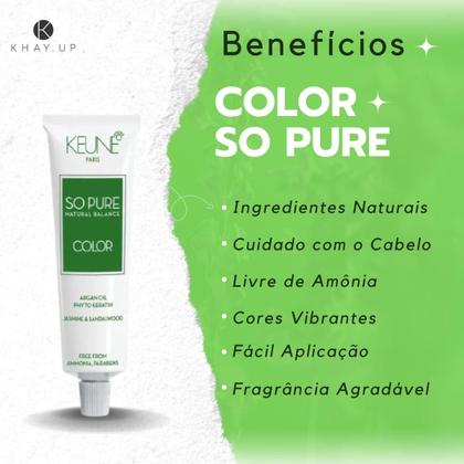 Imagem de Tinta cabelo - Keune - So Pure - Coloração Natural 60ml
