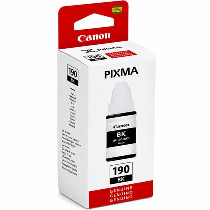 Imagem de Tinta Canon GI190BK Preto Original 135ml Alta Rendimento Mega Tank