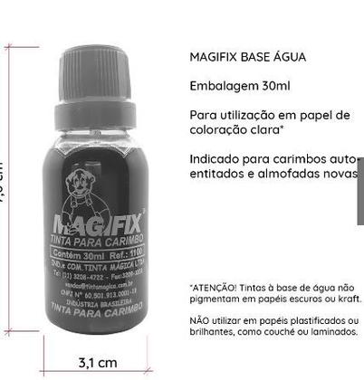 Imagem de Tinta Carimbo Magifix Para Papel 38 Cores