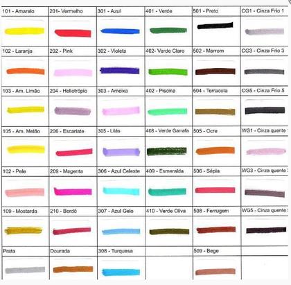Imagem de Tinta Carimbo Magifix Para Papel 38 Cores