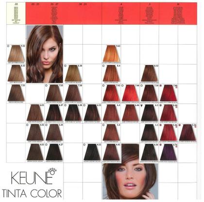 Imagem de Tinta Color Keune 60ml + Ox Cream Dev 6% 20vol 60ml
