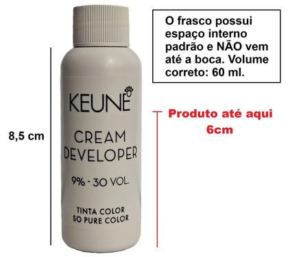 Imagem de Tinta Coloração Keune 8.3 + Developer 30vol