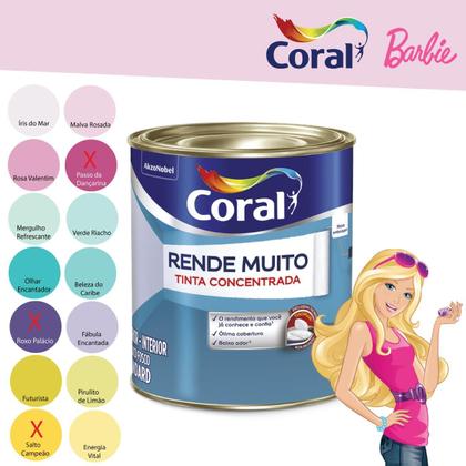 Imagem de Tinta Coral Rende muito Coleção Barbie 800ML