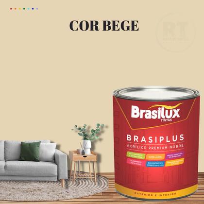 Imagem de Tinta de Parede Marrom 800ml Brasiplus Fosca