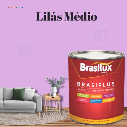 Imagem de Tinta de Parede Roxo 800ml Brasiplus Fosca