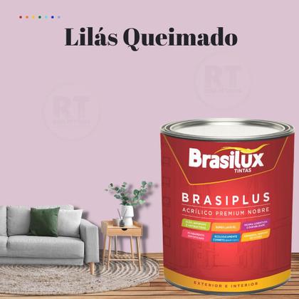 Imagem de Tinta de Parede Roxo 800ml Brasiplus Fosca