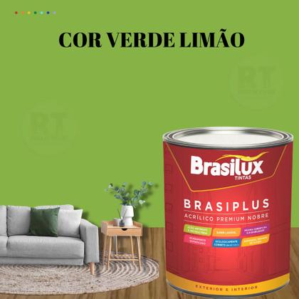 Imagem de Tinta de Parede Verdes 800ml Brasiplus Fosca