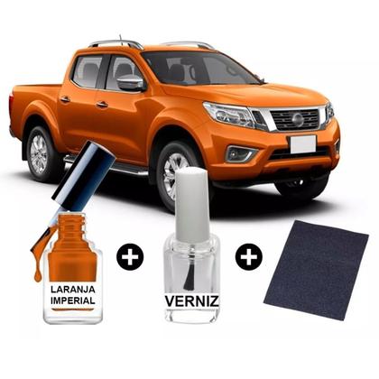 Imagem de Tinta De Retoque Tira Risco Carro Nissan - Laranja Imperial