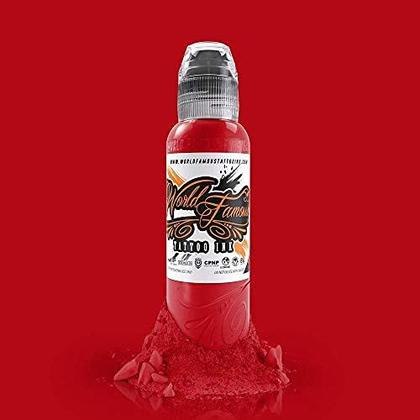 Imagem de Tinta de tatuagem World Famous Sailor Jerry Red 30 ml vegana 100% segura