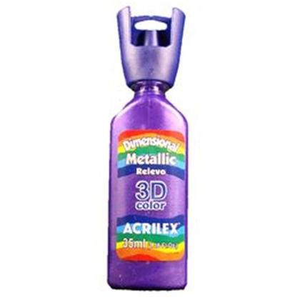 Imagem de Tinta Dimensional Metálica 35ml - 561 Violeta Acrilex
