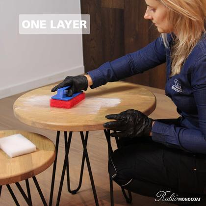 Imagem de Tinta e acabamento para madeira Rubio Monocoat Cotton White 130ml