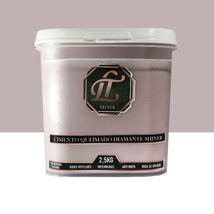 Imagem de Tinta Efeito Cimento Queimado 2,5KG Ametista Lt Shine