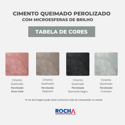 Imagem de Tinta Efeito Cimento Queimado Perolizado Cor Elephant 3,7Kg Eucatex