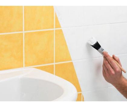 Imagem de Tinta Epoxi Branca para Pintar Azulejo Banheiro Cozinha 900ml - Eucatex